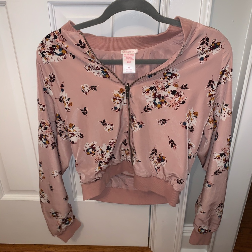 Target bomber coat